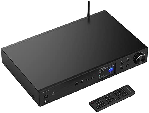 VR-Radio HiFi Receiver: Digitaler WLAN-HiFi-Tuner, Internetradio, DAB+,  Bluetooth, schwarz
