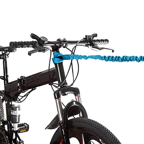 Kinder Fahrrad Abschleppseil, 3 Meter Elastischer Abschleppgurt mit 500 lb  Tragfähigkeit - Blau