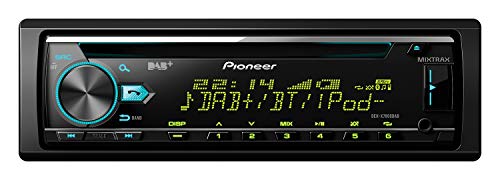 Pioneer DEH-X7800DAB 1DIN Autoradio mit CD-Tuner, RDS, FM/DAB+